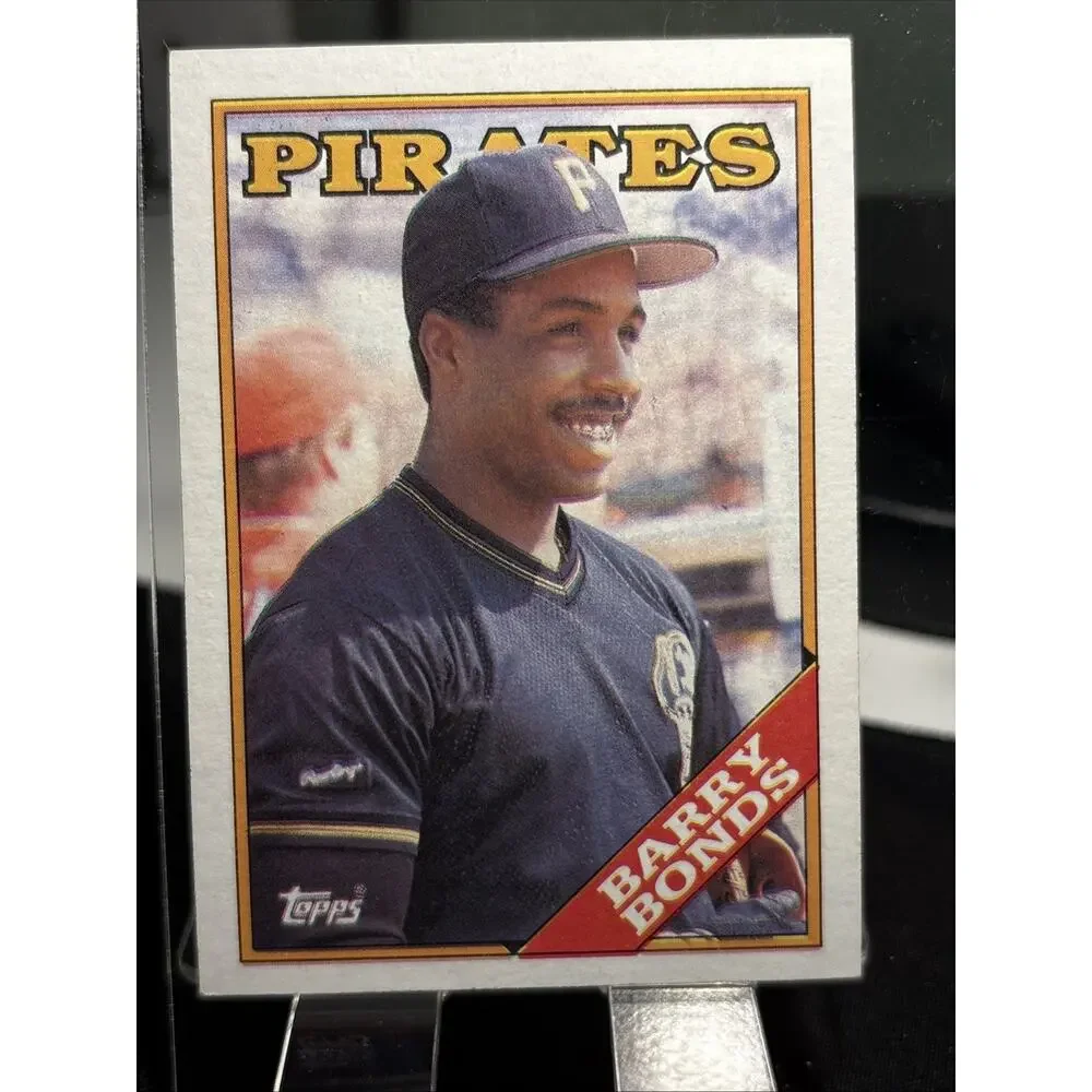4 Baseball Cards Barry Bonds Rookie Lot Topps, Fleer, Toys R Us Mint